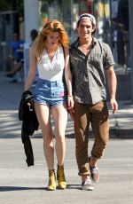 BELLA THORNE Out for Lunch at Sweet Butter in Sherman Oaks 10/20/2016