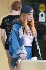 BELLA THORNE Out in Los Angeles 10/05/2016