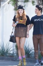 BELLA THORNE Out with Friends in Los Angeles 10/09/2016