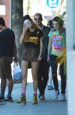 BELLA THORNE Out with Friends in Los Angeles 10/09/2016