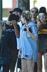 BELLA THORNE Out with Friends in Los Angeles 10/09/2016