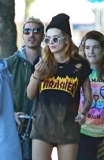 BELLA THORNE Out with Friends in Los Angeles 10/09/2016