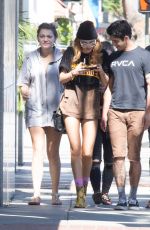 BELLA THORNE Out with Friends in Los Angeles 10/09/2016