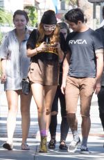 BELLA THORNE Out with Friends in Los Angeles 10/09/2016