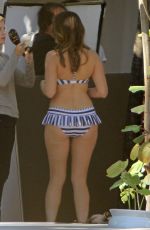 Best from the Past: KELLY BROOK in Bikini on the Set of a Photoshoot in Miami, 02/04/2013