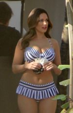 Best from the Past: KELLY BROOK in Bikini on the Set of a Photoshoot in Miami, 02/04/2013