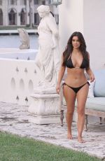 Best from the Past - KIM KARDASHIAN in Bikini at Her Friend Loren Ridinger