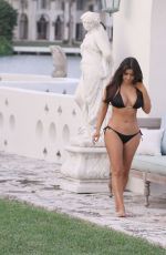 Best from the Past - KIM KARDASHIAN in Bikini at Her Friend Loren Ridinger