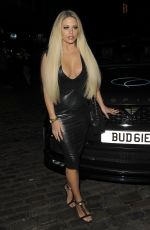 BIANCA GASCOIGNE at Chloe Goodman x Opiah Cosmetics Launch Party in London 10/13/2016