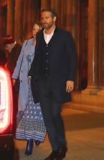 BLAKE LIVELY and RYAN REYNOLDS Leaves 