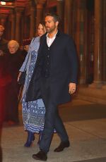 BLAKE LIVELY and RYAN REYNOLDS Leaves 