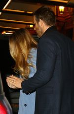 BLAKE LIVELY and RYAN REYNOLDS Leaves 