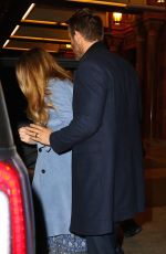 BLAKE LIVELY and RYAN REYNOLDS Leaves 