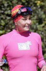 BO DEREK Participates in the Spetses Mini Marathon in Greece 10/08/2016