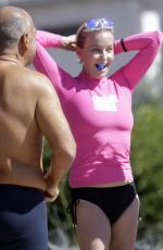 BO DEREK Participates in the Spetses Mini Marathon in Greece 10/08/2016