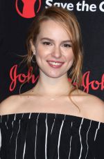 BRIDGIT MENDLER at 4th Annual Save the Children Illumination Gala in New York 10/25/2016