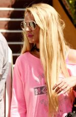 BRITNEY SPEARS at a Tanning Salon in Calabasas 10/05/2016