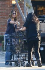 BROOKE BURKE in Jeans Out Shopping in Malibu 10/04/2016