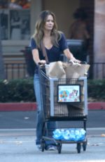 BROOKE BURKE in Jeans Out Shopping in Malibu 10/04/2016