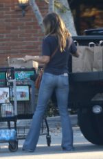 BROOKE BURKE in Jeans Out Shopping in Malibu 10/04/2016