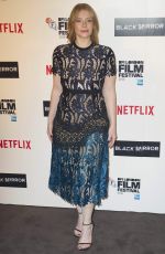 BRYCE DALLAS HOWARD at ‘Black Mirror’ Screening at 60th BFI London Film Festival 10/06/2016