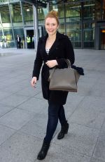 BRYCE DALLAS HOWARD at Heathrow Airport in London 10/05/2016