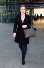 BRYCE DALLAS HOWARD at Heathrow Airport in London 10/05/2016