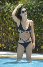 CALLY JANE BEECH in Bikini at a Pool in Ibiza 07/28/2016