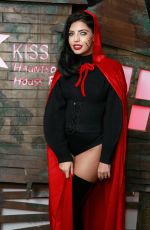 CARA DE LE HOYDE at Kiss FM Haunted House Party in London 10/27/2016