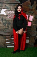 CARA DE LE HOYDE at Kiss FM Haunted House Party in London 10/27/2016