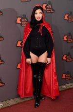 CARA DE LE HOYDE at Kiss FM Haunted House Party in London 10/27/2016