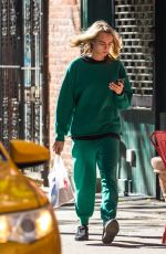 CARA DELEVINGNE Out and About in New York 10/10/2016