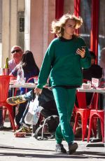 CARA DELEVINGNE Out and About in New York 10/10/2016