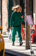 CARA DELEVINGNE Out and About in New York 10/10/2016