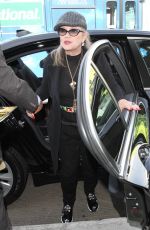 CARRIE FISHER at LAX Airport in Los Angeles 10/07/2016