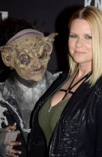 CARRIE KEAGAN at Knott’s Scary Farm Opening Night in Buena Patk 09/30/2016