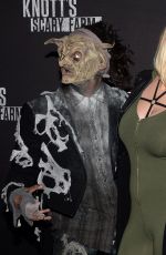 CARRIE KEAGAN at Knott’s Scary Farm Opening Night in Buena Patk 09/30/2016