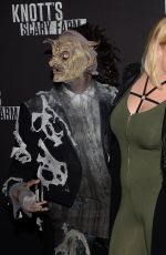 CARRIE KEAGAN at Knott’s Scary Farm Opening Night in Buena Patk 09/30/2016