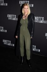 CARRIE KEAGAN at Knott’s Scary Farm Opening Night in Buena Patk 09/30/2016