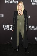 CARRIE KEAGAN at Knott’s Scary Farm Opening Night in Buena Patk 09/30/2016
