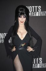 CASSANDRA PETERSON at Knott’s Scary Farm Opening Night in Buena Patk 09/30/2016