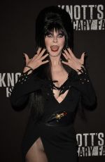CASSANDRA PETERSON at Knott’s Scary Farm Opening Night in Buena Patk 09/30/2016