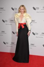 CATE BLANCETT at IWC Schaffhausen Dinner in Honour of BFI Rosewood in London 10/04/2016