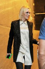 CATE BLANCHETT Out and About in Tribeca 10/18/2016