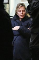CHARLIZE THERON on the Set of 