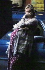 CHARLIZE THERON on the Set of 