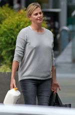 CHARLIZE THERON Out Shopping in Vancouver 10/15/2016
