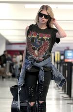 CHARLOTTE MCKINNEY at LAX Airport in Los Angeles 10/17/2016