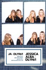 CHARLOTTE MCKINNEY - Photobooth at Jessica Alba