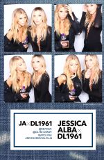 CHARLOTTE MCKINNEY - Photobooth at Jessica Alba